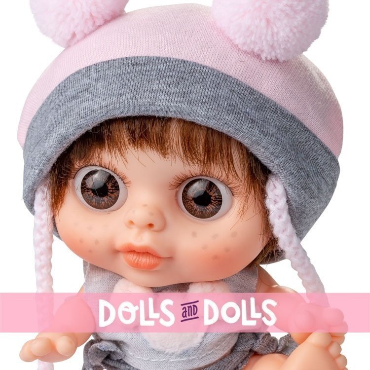 Berjuán doll 14 cm - Baby Biggers brunette
