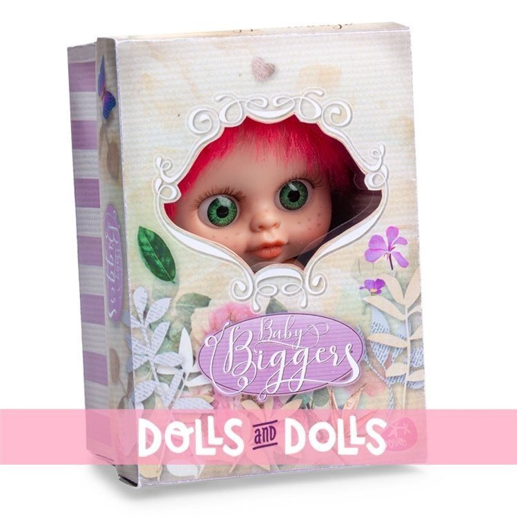 Berjuán doll 14 cm - Baby Biggers pink