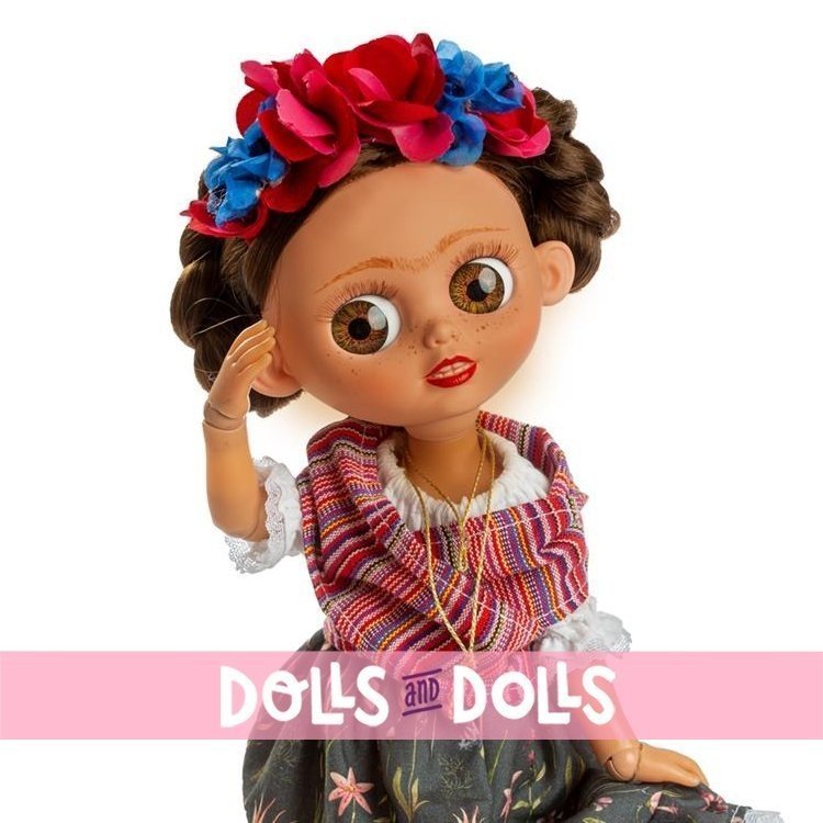 Berjuan doll 35 cm - Luxury Dolls - The Biggers articulated - Frida