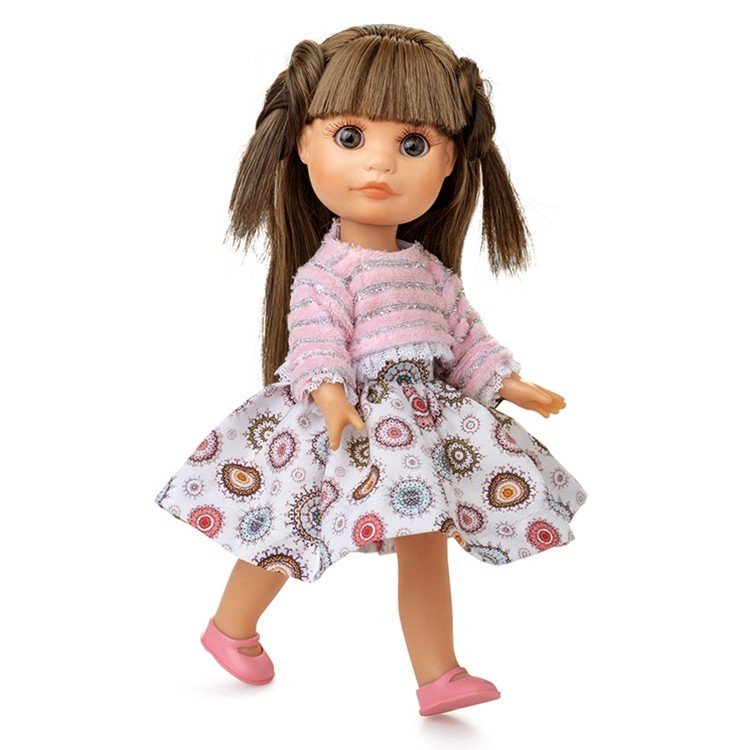 Berjuan doll 22 cm - Boutique dolls - Luci with pink jumper