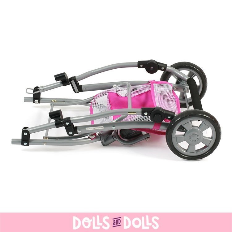 Emotion 2 in 1 doll pram 77 cm - Chair and carrycot combination - Bayer Chic 2000 - Pinky Balls