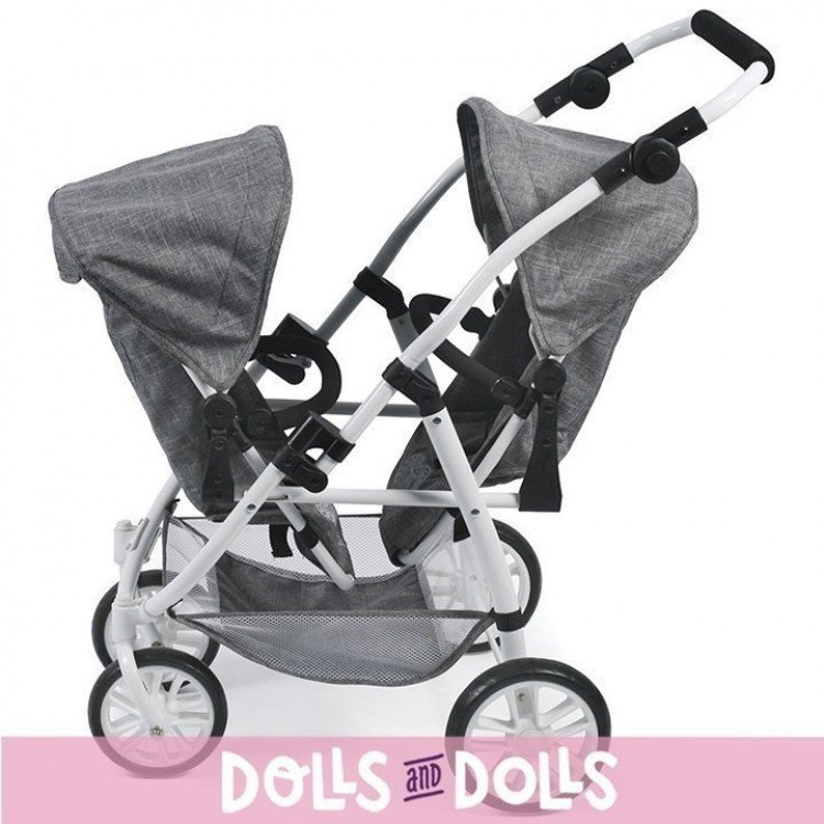 bayer chic 2000 twin dolls pram