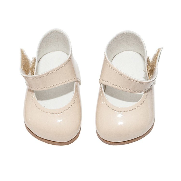 Complements for Así doll 36 to 40 cm - Beige shoes for Guille, Koke and Nelly doll