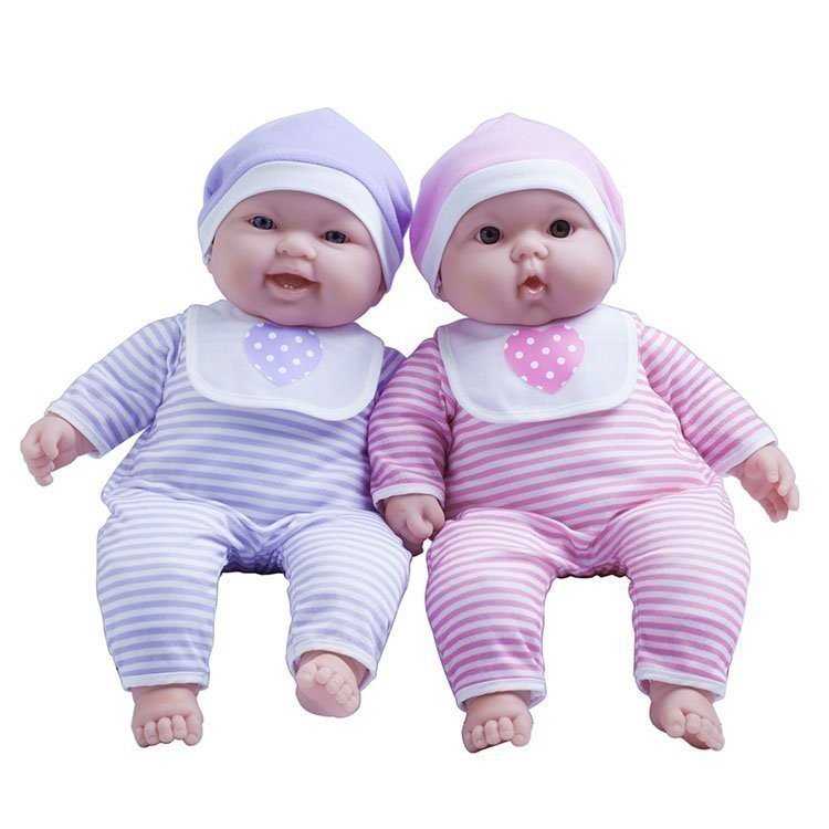Designed by Berenguer doll 38 cm - Lots to Cuddle Babies - Huggable twins Mod_02