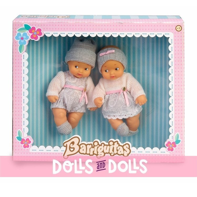 Barriguitas Classic doll 15 cm - Twin babies