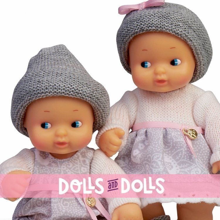 Barriguitas Classic doll 15 cm - Twin babies