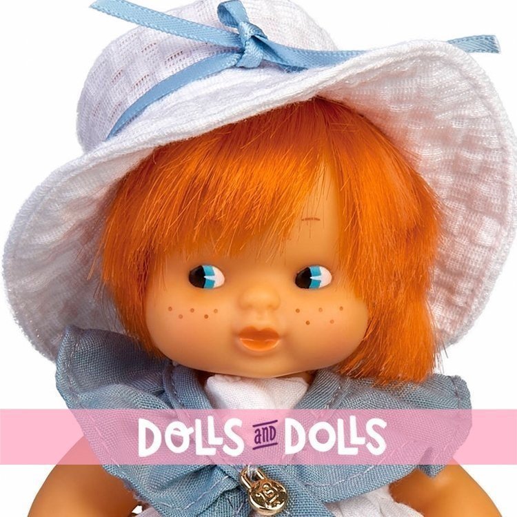 Barriguitas Classic doll 15 cm - Barriguitas Summer - Redhead