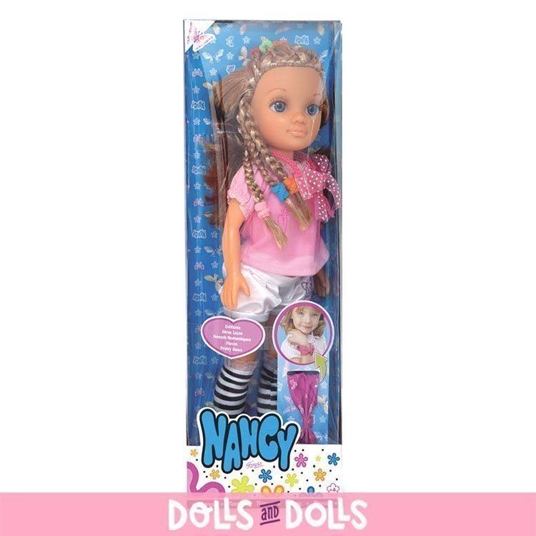 Nancy doll 43 cm - Estilazos - Striped stockings