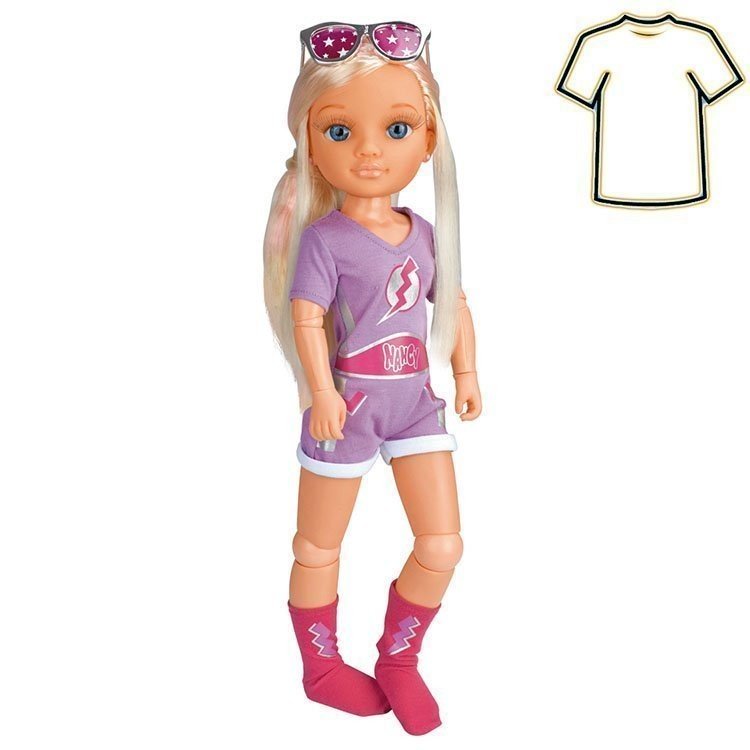 Outfit for Nancy doll 43 cm - A day of costume - Super Hero set