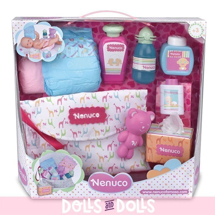 Nenuco doll Complements - Changing bag with accessories - Dolls And Dolls -  Collectible Doll shop