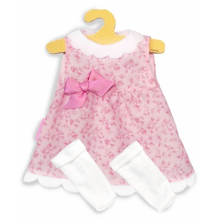 Nenuco doll Outfit 42 cm Pink flower dress with white socks Dolls And Dolls Collectible Doll shop