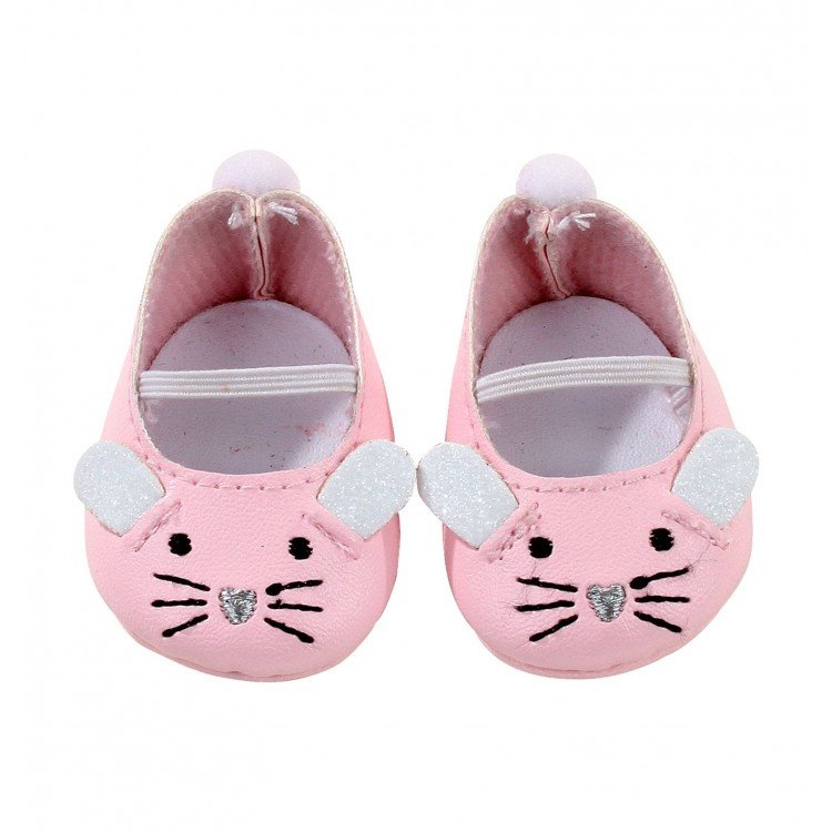 Complements for Götz doll 42-50 cm - Mouse shoes