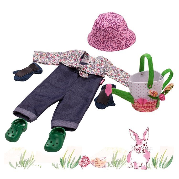 Outfit for Götz doll 45-50 cm - Little Gardener 
