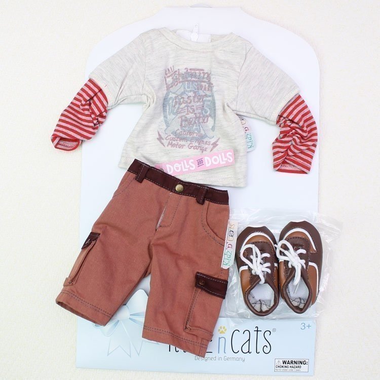 Outfit for KidznCats doll 46 cm - Johann Outfit