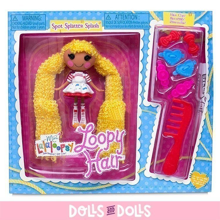 Lalaloopsy doll 7.5 cm - Mini Lalaloopsy Loopy Hair - Spot Splatter Splash