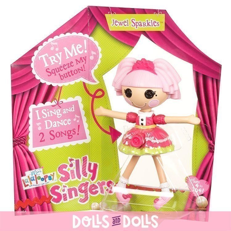 Lalaloopsy doll 12 cm - Mini Lalaloopsy Silly Singers - Jewel Sparkles