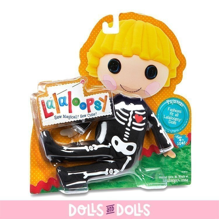Outfit for Lalaloopsy doll 31 cm - Skeleton Pajamas