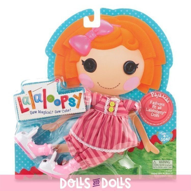 Outfit for Lalaloopsy doll 31 cm - Pink striped pajamas