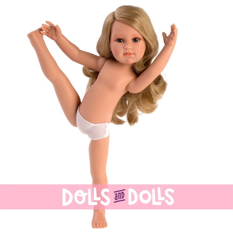 Llorens doll 42 cm - Lara multipositionable without clothes