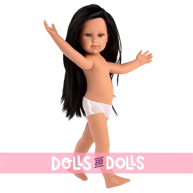 Llorens doll 42 cm - Lidia multipositionable without clothes