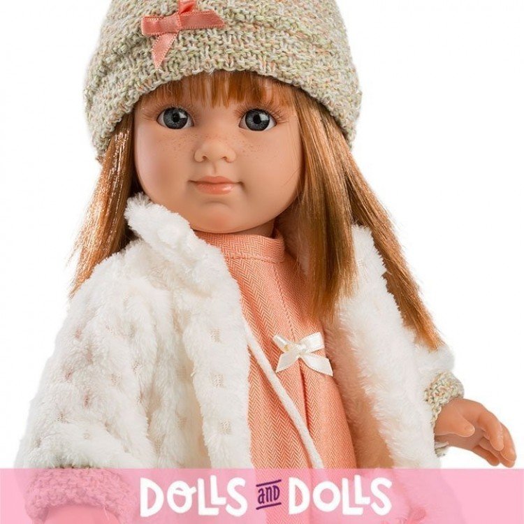 Llorens doll 35 cm - Red hair Elena 