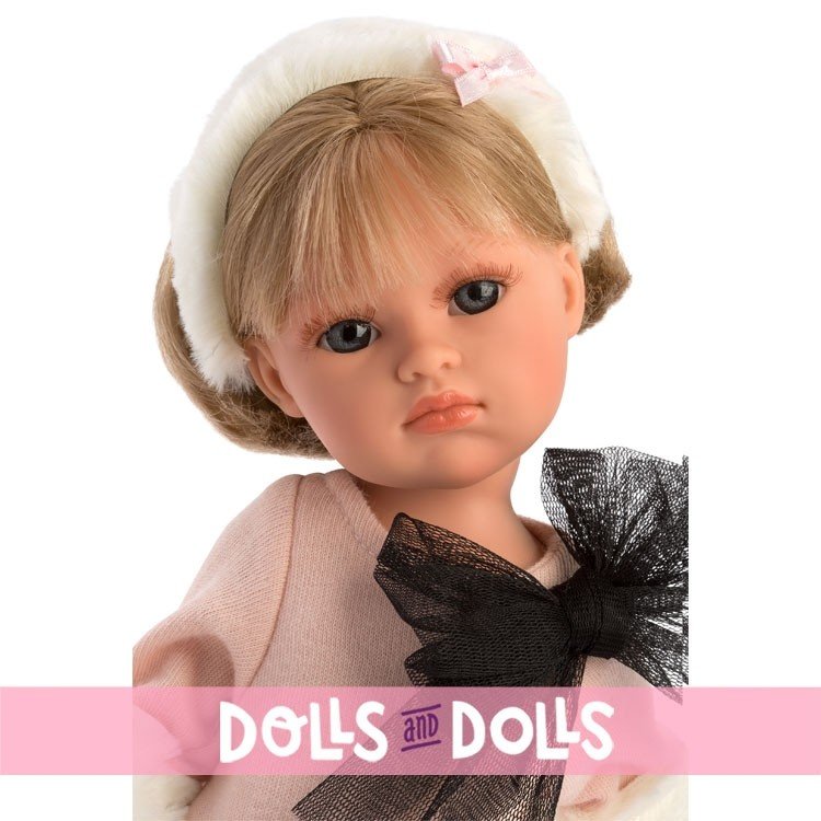 Llorens doll 37 cm - Daniela with bow