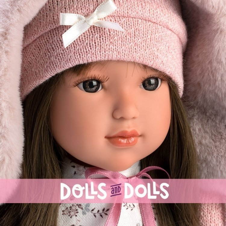 Llorens doll 40 cm - Sofía with floral dress and jacket