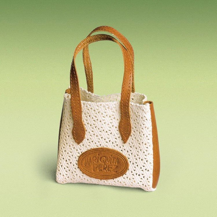 Complements for Mariquita Pérez doll 50 cm - Raffia Bag