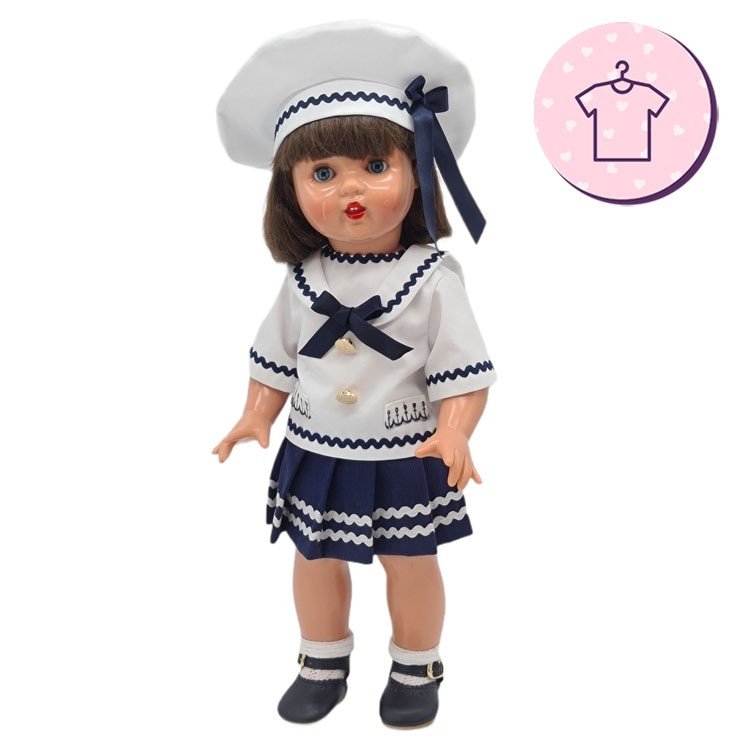 Outfit for Mariquita Pérez doll 50 cm - Sailor outfit 2021