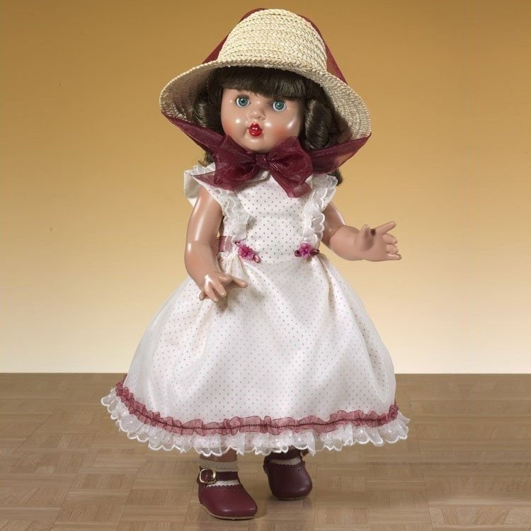 Mariquita Pérez doll 50 cm - With scarlet dress