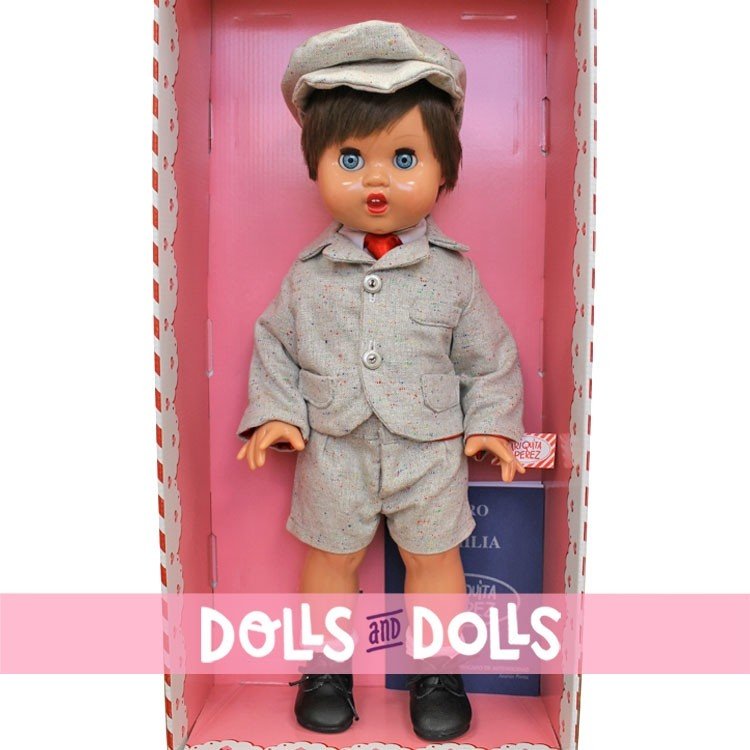 Juanín Pérez Doll 50 cm - With grey mottled set