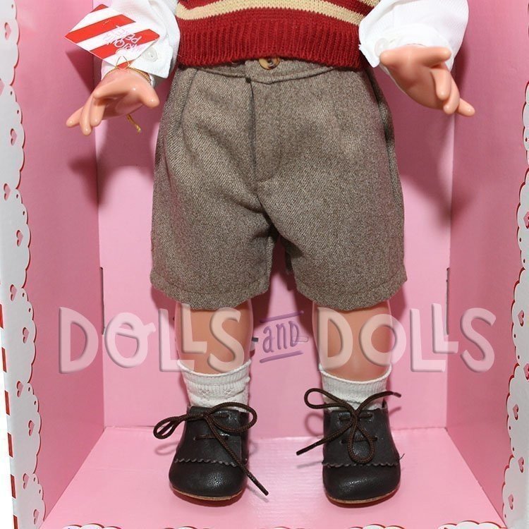 Juanín Pérez doll 50 cm - With brown vest