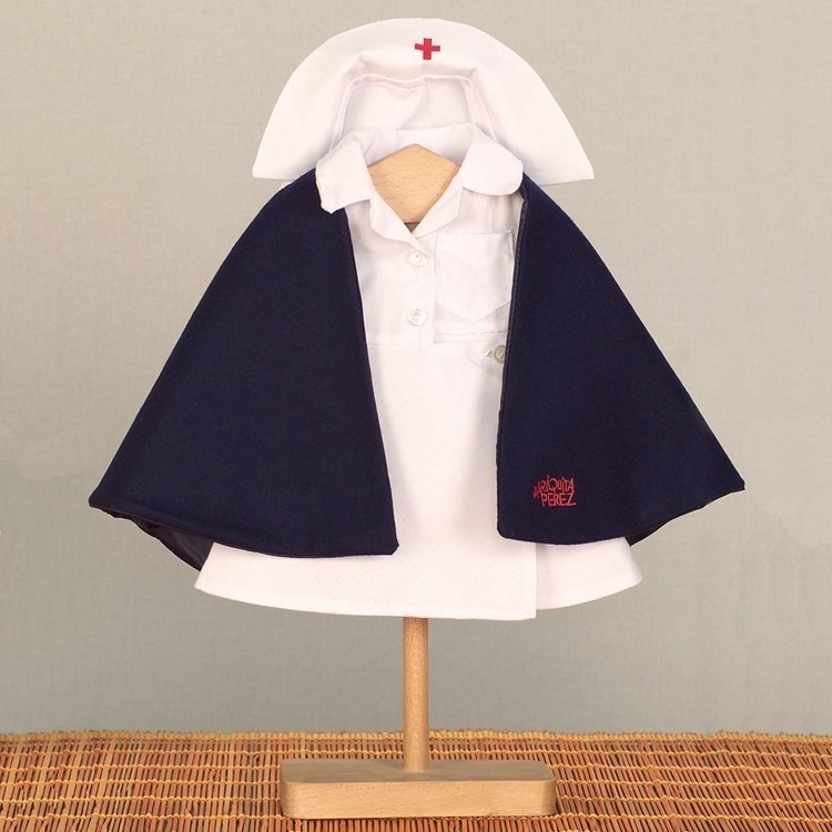 Outfit for Mariquita Pérez doll 50 cm - Nurse set