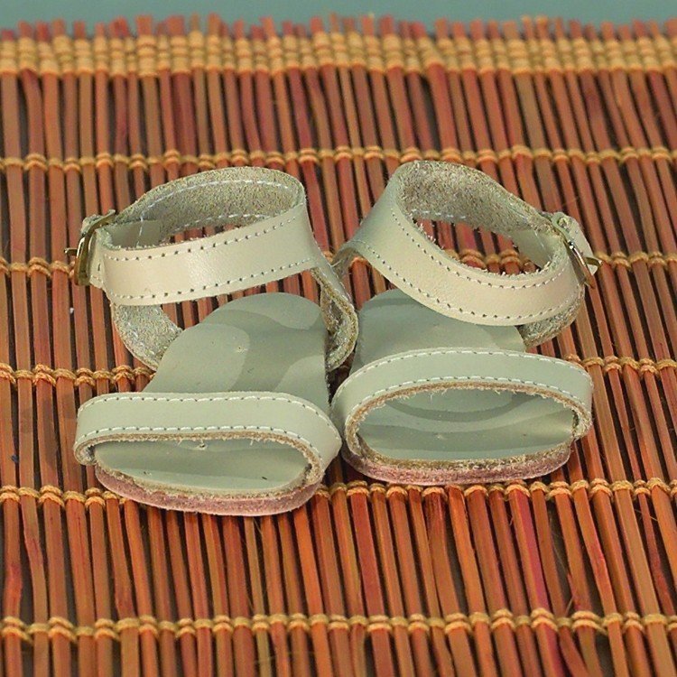 Complements for Mariquita Pérez doll 50 cm - Beige sandals