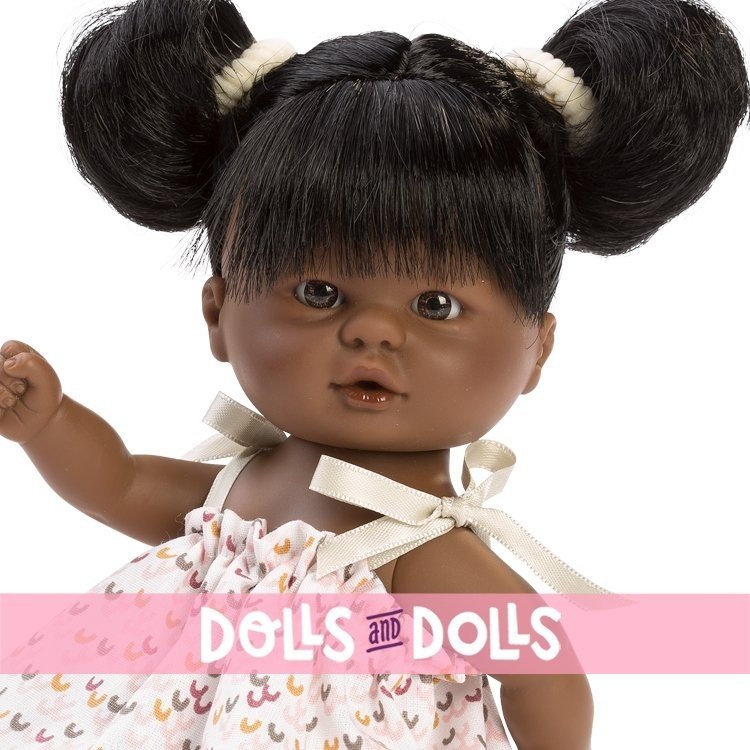 Así doll 20 cm - Tom with printed dress with green bows