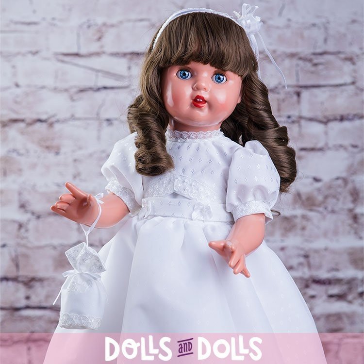 Mariquita Pérez Doll 50 cm - Communion white, limited series