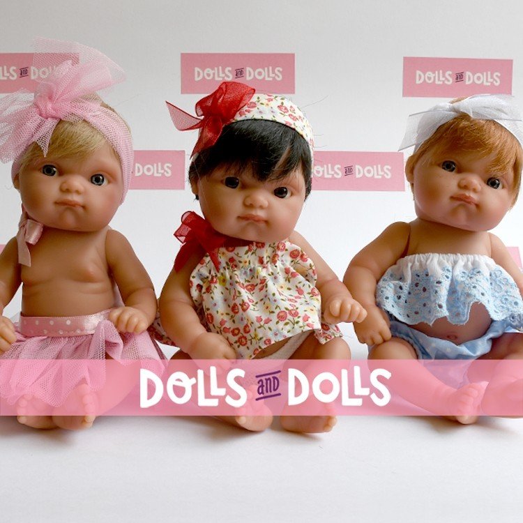 Antonio Juan dolls 21 cm - Mufly (Set B with 3 dolls)