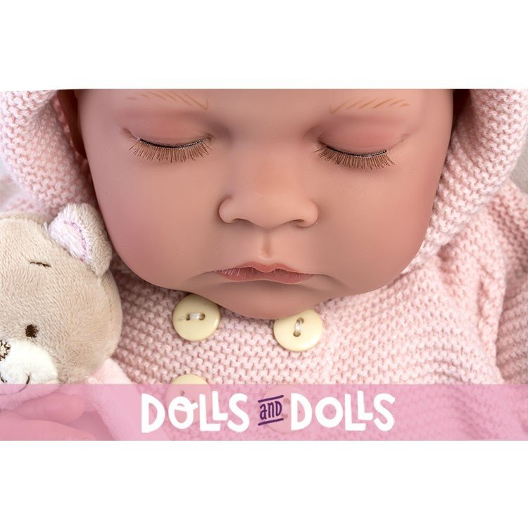 Así doll 46 cm - Eva, limited series Reborn type doll
