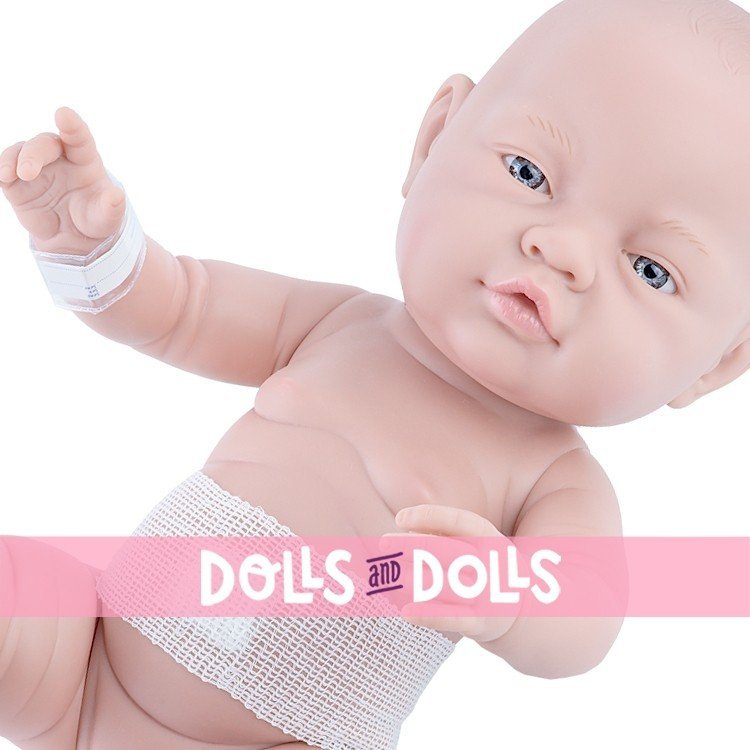 Paola Reina 147 Vinyl  European Baptism Boy Doll Baby Puppe 22cm   Neu OVP 