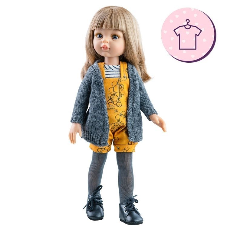 Outfit for Paola Reina doll 32 cm - Las Amigas - Carla "Minnie" outfit