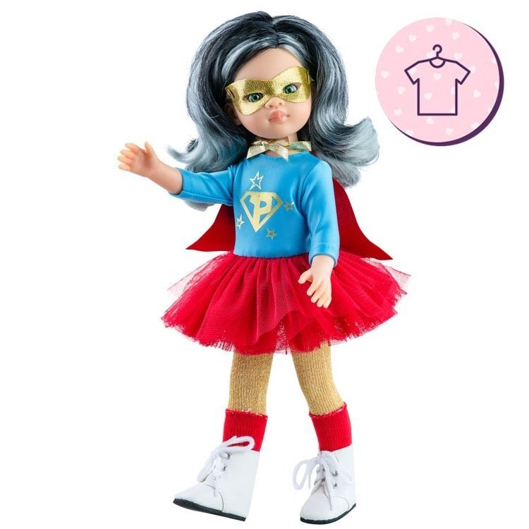 Outfit for Paola Reina doll 32 cm - Las Amigas - Super Paola outfit