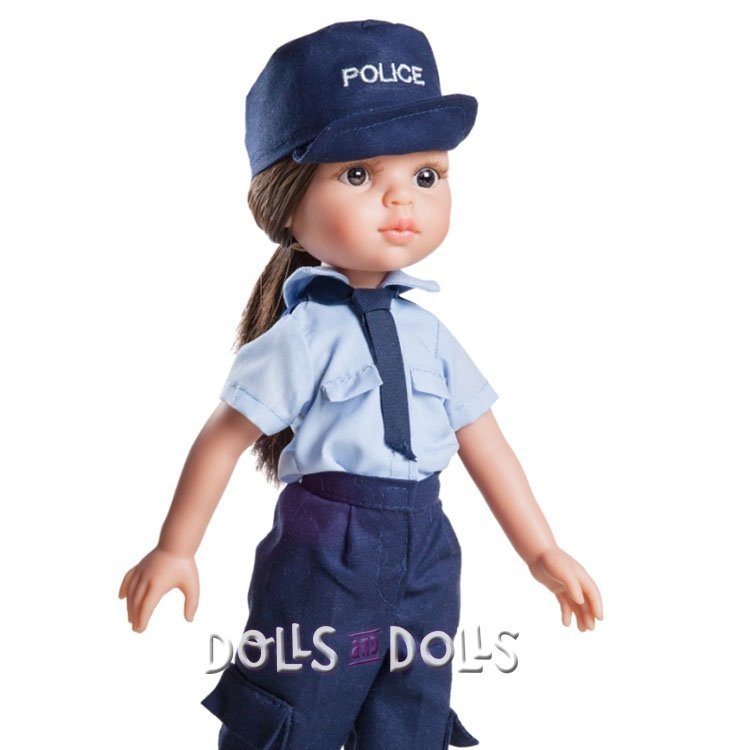 Paola Reina doll 32 cm - Las Amigas - Carol Policewoman