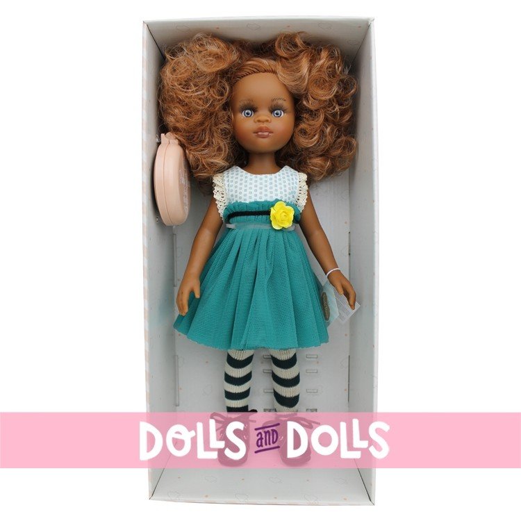 Paola Reina doll 32 cm - Las Amigas Funky - Nora with blue dress