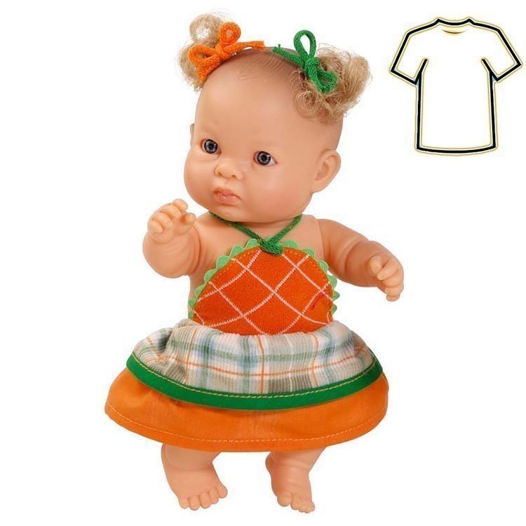 Outfit for Paola Reina doll - Los Peques de Paola - Dress European girl