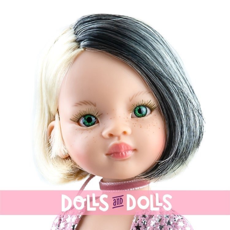 Paola Reina doll 32 cm - Las Amigas Funky - Liu with pink outfit