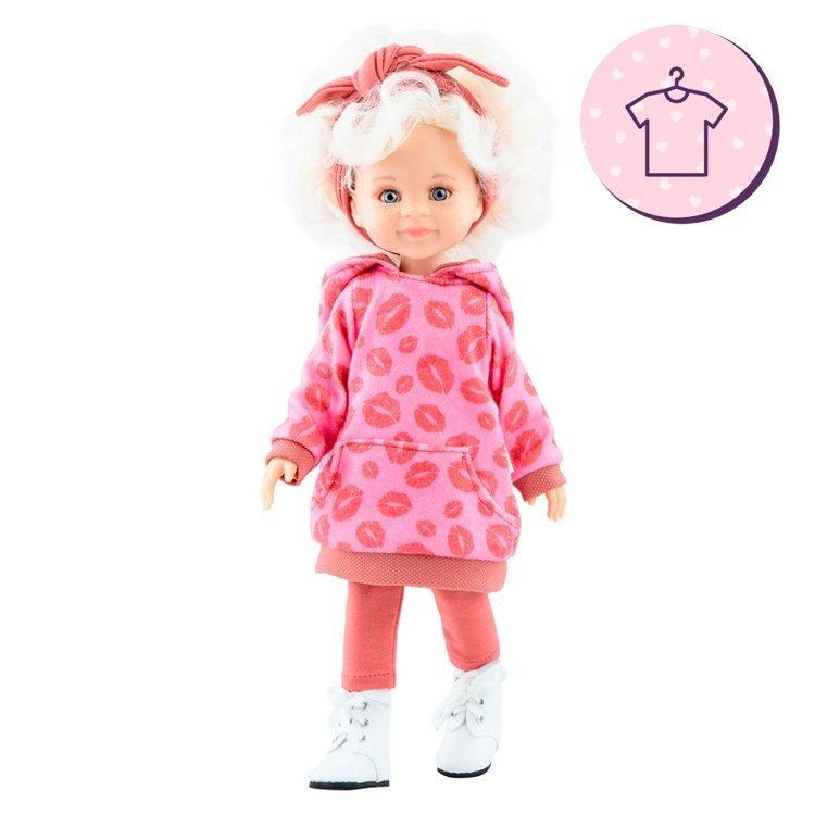 Outfit for Paola Reina doll 32 cm - Las Amigas - Cleo kisses set