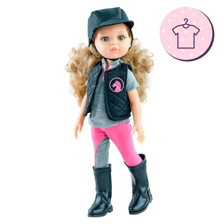 Outfit for Paola Reina doll 32 cm - Las Amigas - Carla horse riding set