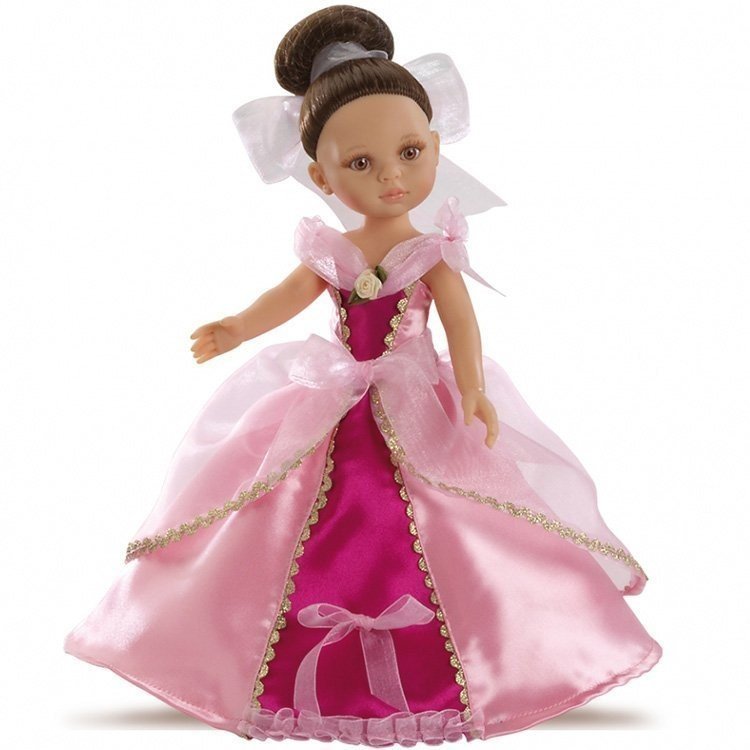 Paola Reina doll 32 cm - Las Amigas - Carol Fuchsia princess