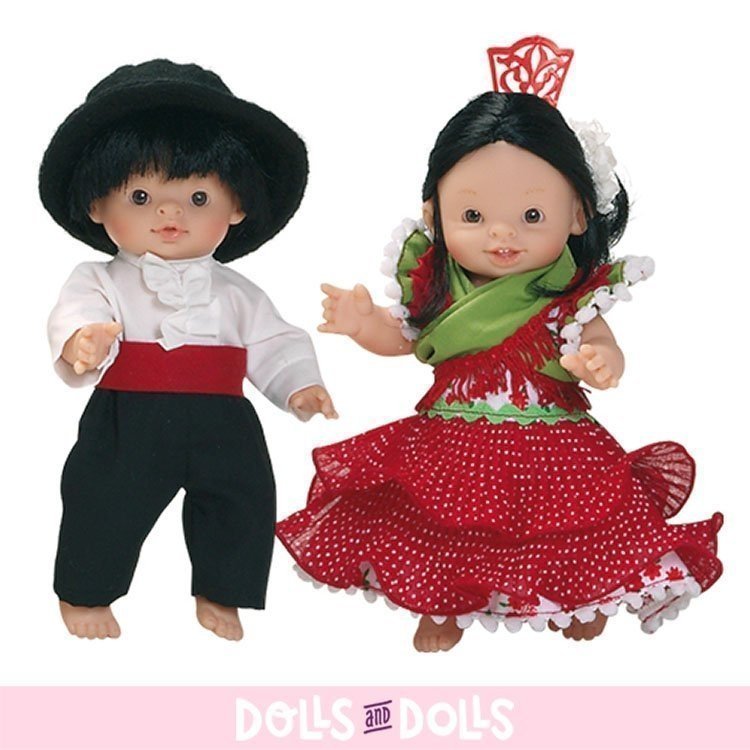 Paola Reina doll 21 cm - Paolitos y Paolitas - Andalusian girl