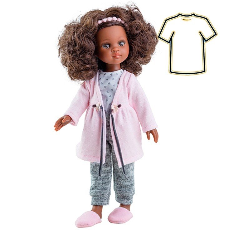 Outfit for Paola Reina doll 32 cm - Las Amigas - Nora pyjamas outfit